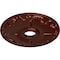 Ekena Millwork Kent Ceiling Medallion (Fits Canopies up to 5"), 18"OD x 3 1/2"ID x 1 1/4"P, Antique Copper CM18KEACS - alternate 3